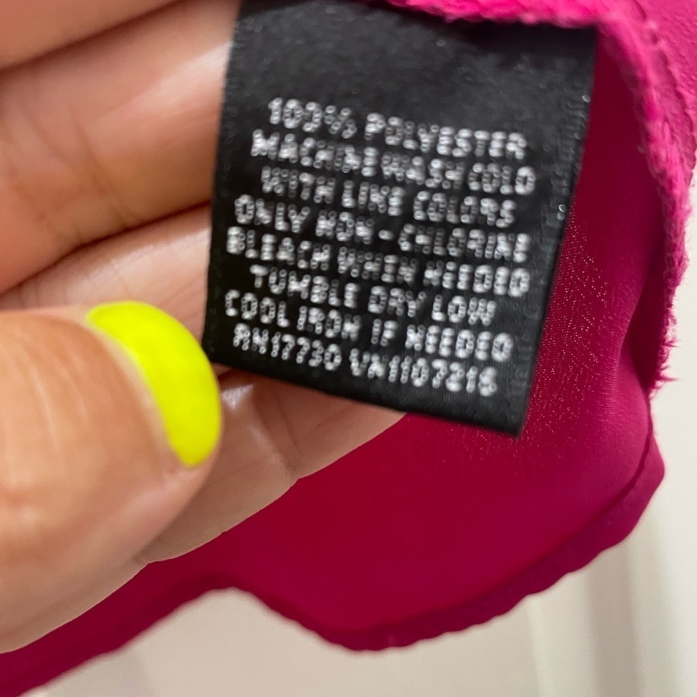 Barbie Pink Racerback Tank Top, M - Picture 2 of 4